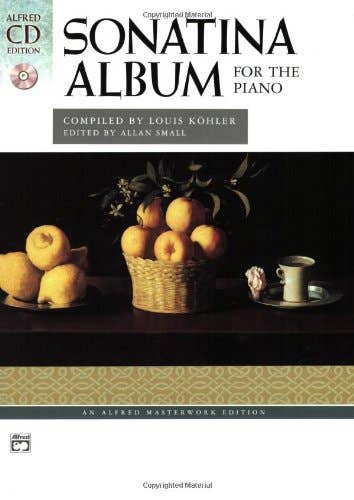 Sonatina Album (Bk/Cd) Masterworks Cd Edition