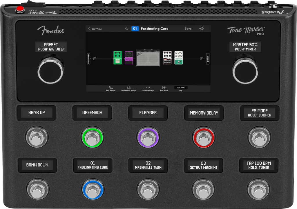 Fender Tone Master Pro Guitar Effects Processor