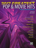 2017 Greatest Pop And Movie Hits Easy Piano