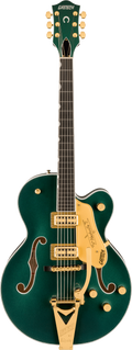 Gretsch Pro Nashville Hollow Body w/String-Thru Bigsby + Gold Hardware - Ebony Fingerboard - Cadillac Green