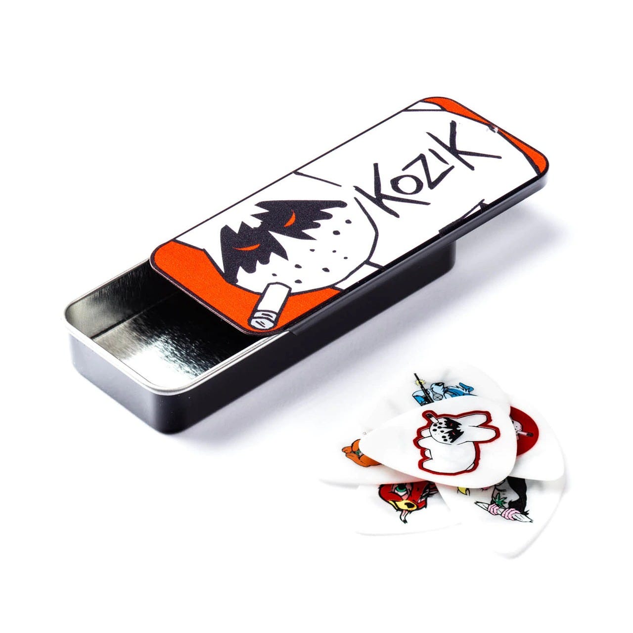 Jim Dunlop Frank Kozik Animals Pick Tin - 6 Picks - 0.73mm