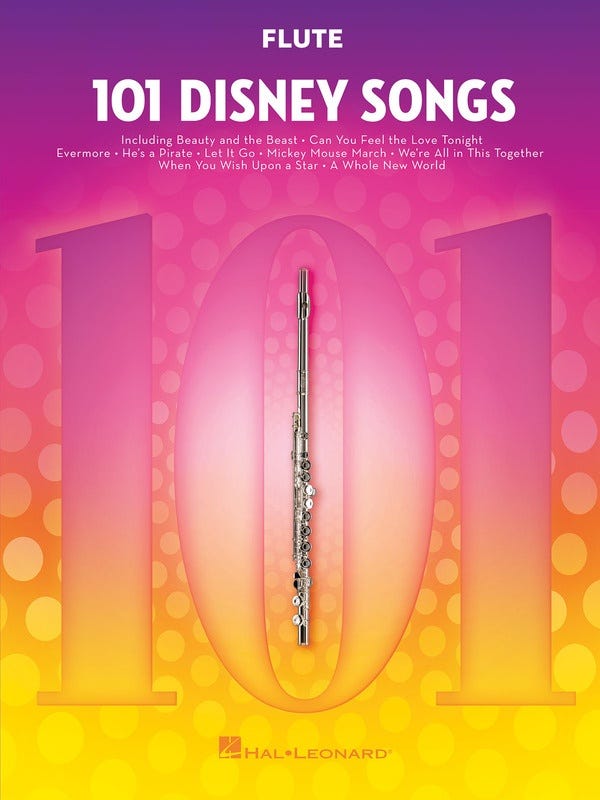 101 Disney Songs For Flute
