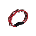Meinl HH Moulded Tambourine - Steel Jingles - 2R - Red