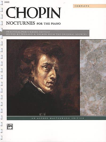 CHOPIN NOCTURNES PIANO COMB BINDING ALFRED PUB