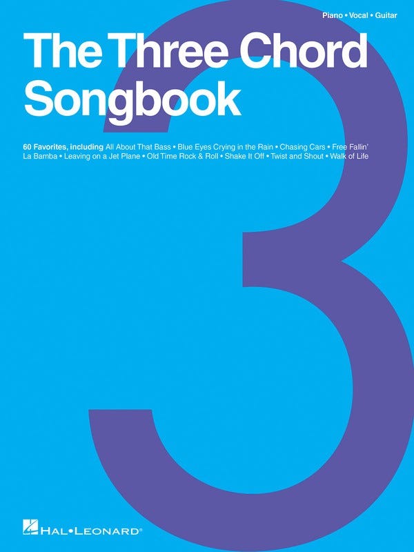 The Three Chord Songbook Pvg