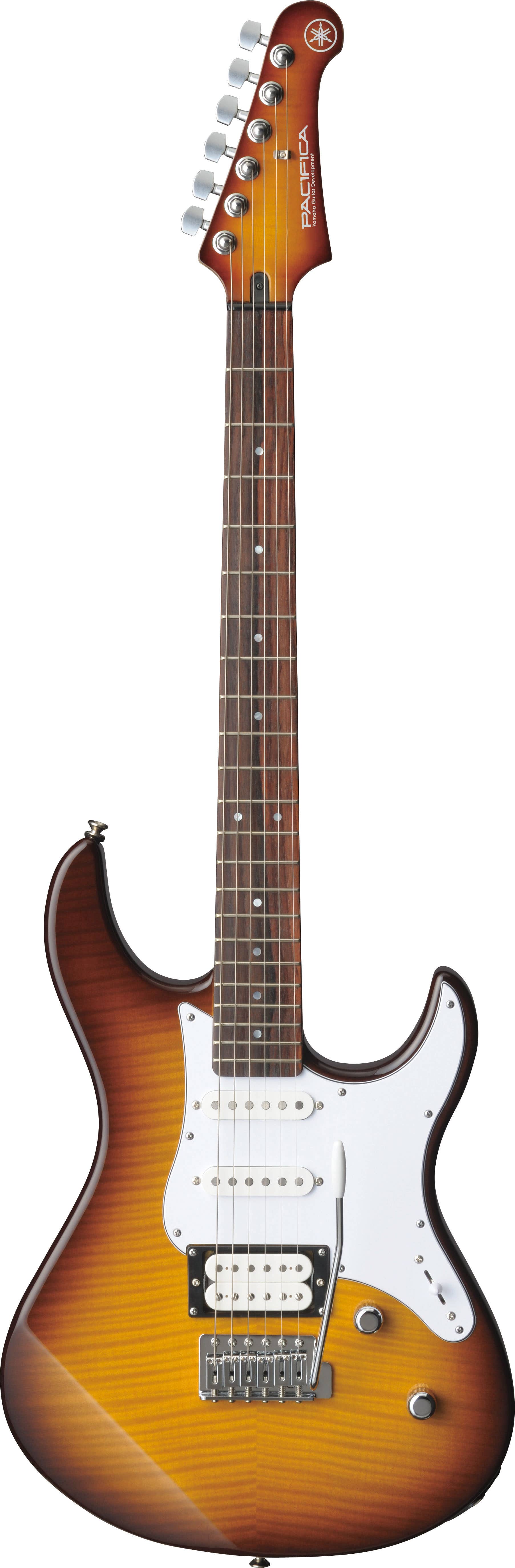 Yamaha Pacifica 212VFM Electric Guitar - Flamed Maple Tobacco Brown Sunburst (PAC212VFMTBS)