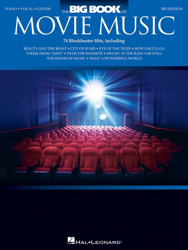 The Big Book Of Movie Music 3Rd Edition Pvg