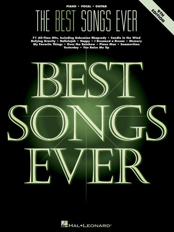 The Best Songs Ever Pvg 9Th Edition