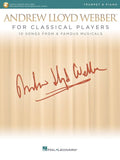 Lloyd Webber For Classical Players Trumpet/Piano Bk/Ola