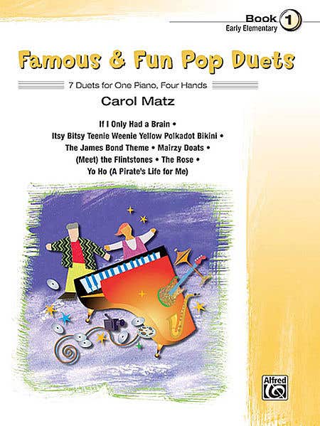 Famous And Fun Pop Duets Bk 1 Arr Matz