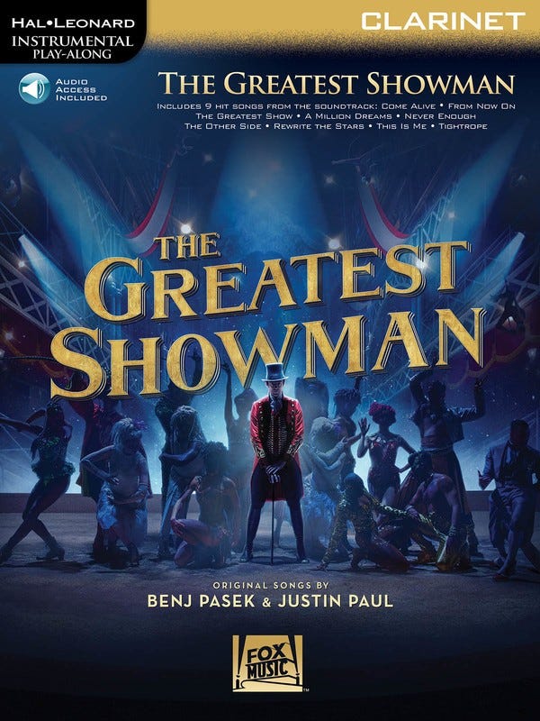 The Greatest Showman Clarinet Bk/Ola