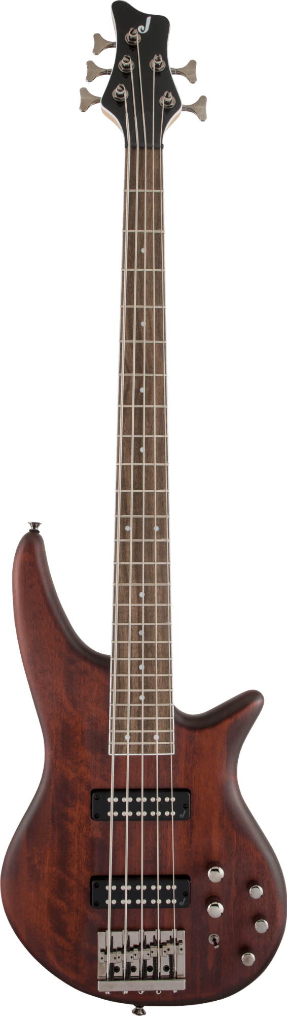 Jackson JS Series Spectra Bass JS3V - Laurel Fingerboard - Walnut Stain