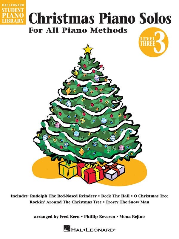 Hlspl Christmas Piano Solos Bk 3