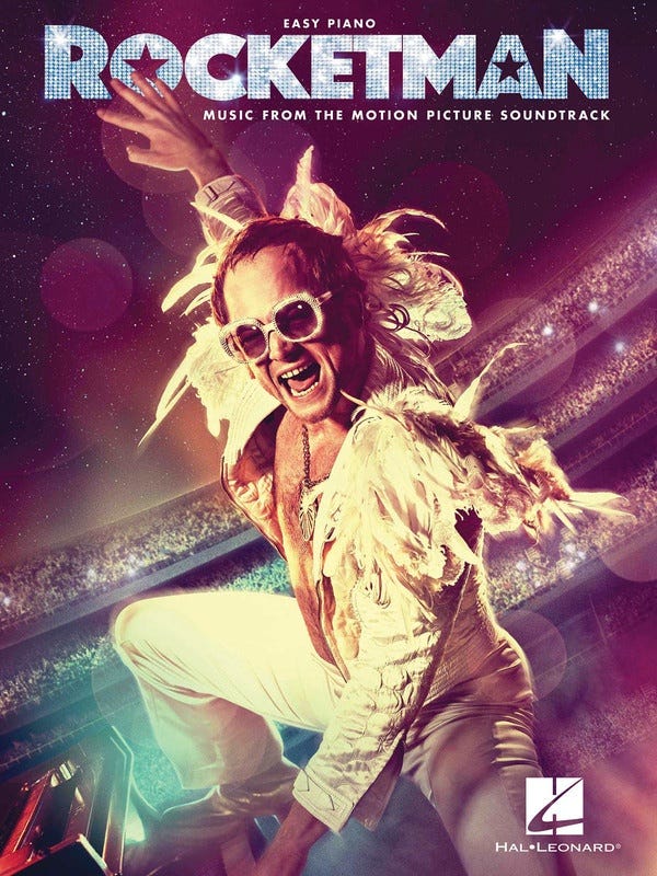 Rocketman Movie Soundtrack Easy Piano/Vocal