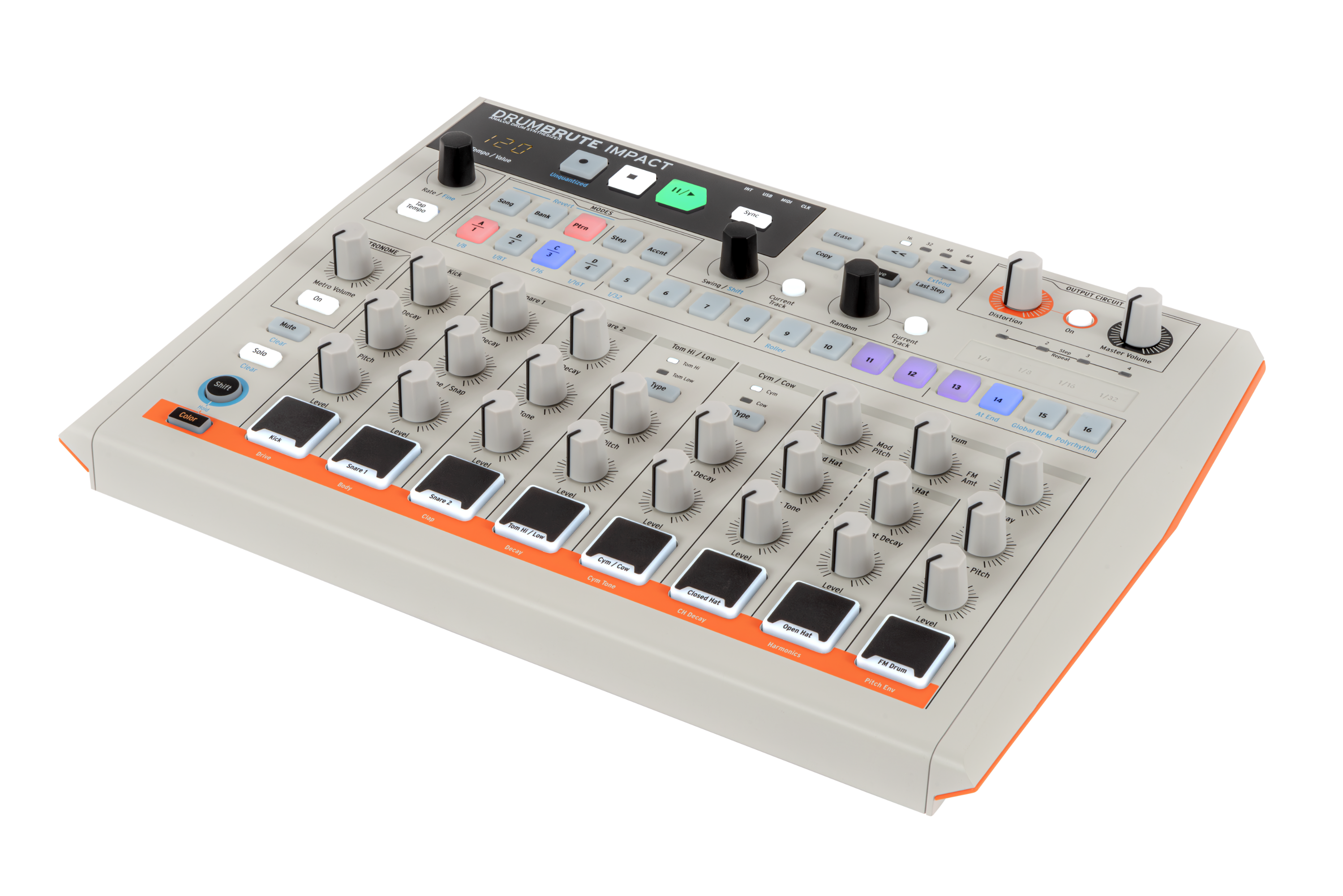 Arturia DrumBrute Impact 1984 Drum Machine - Limited Edition