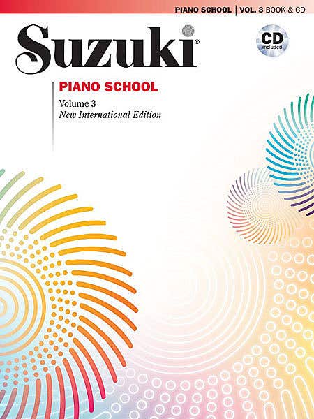 Suzuki Piano School Vol 3 Bk/Cd New Int Ed 2008