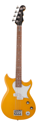 Reverend Mike Watt Wattplower Short-scale 4-String Bass - Satin Yellow