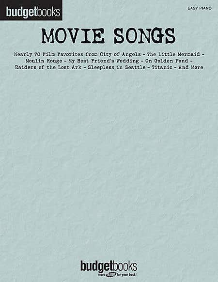 Budget Books Movie Songs Easy Piano