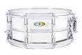 Ludwig Supralite Steel 14x5.5" Snare Drum w/P88i Throw-Off