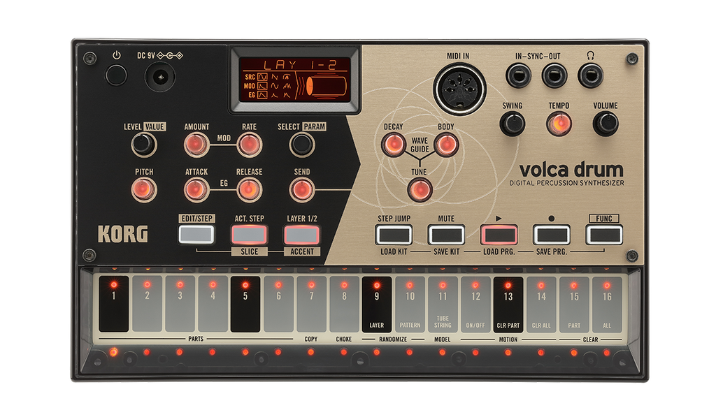 Korg Volca Drum Digital Percussion Synthesizer
