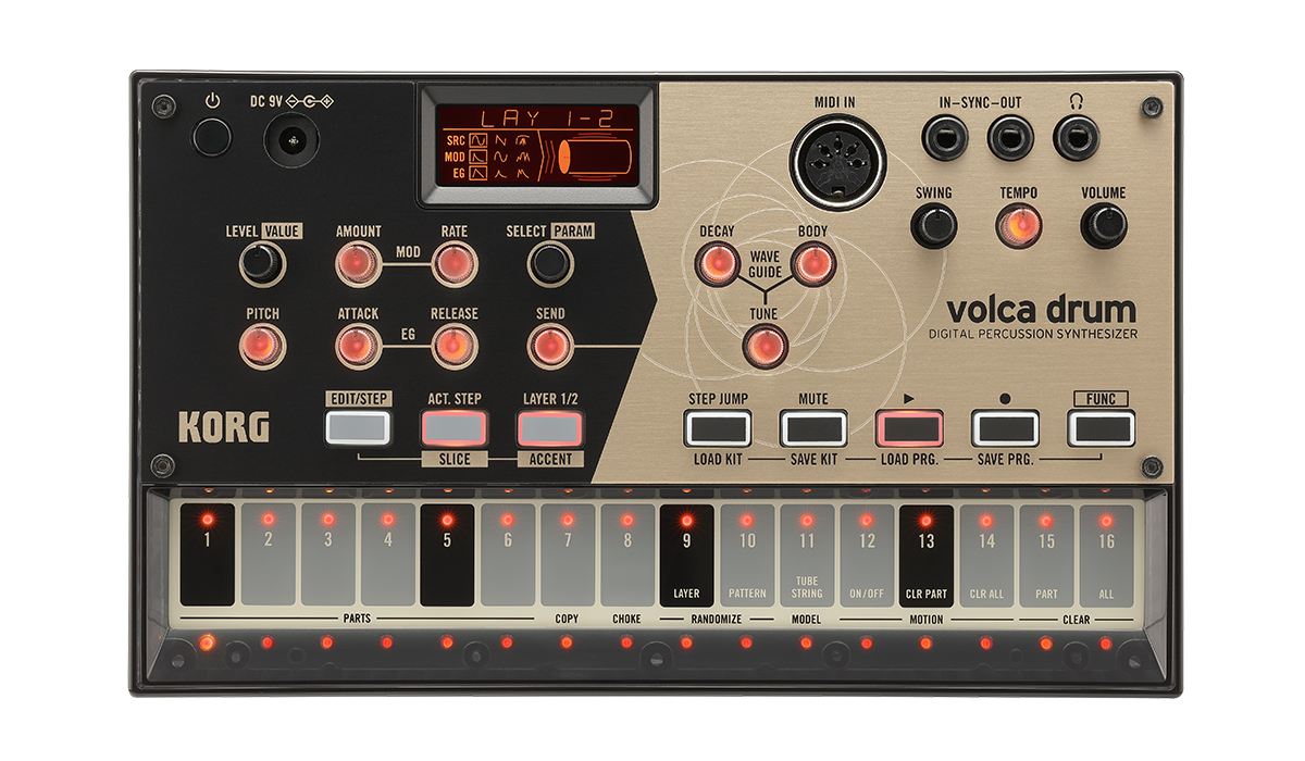 Korg Volca Drum Digital Percussion Synthesizer