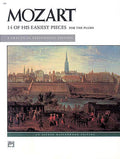 MOZART 14 EASIEST PIANO SELECTIONS ALFRED PUB