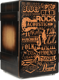 Pearl Primero Music Genre Graphic Cajon (PBC-124B)