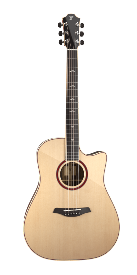Furch Guitars ORANGE SR Dreadnought Acoustic Guitar w/ StagePro Anthem + Case