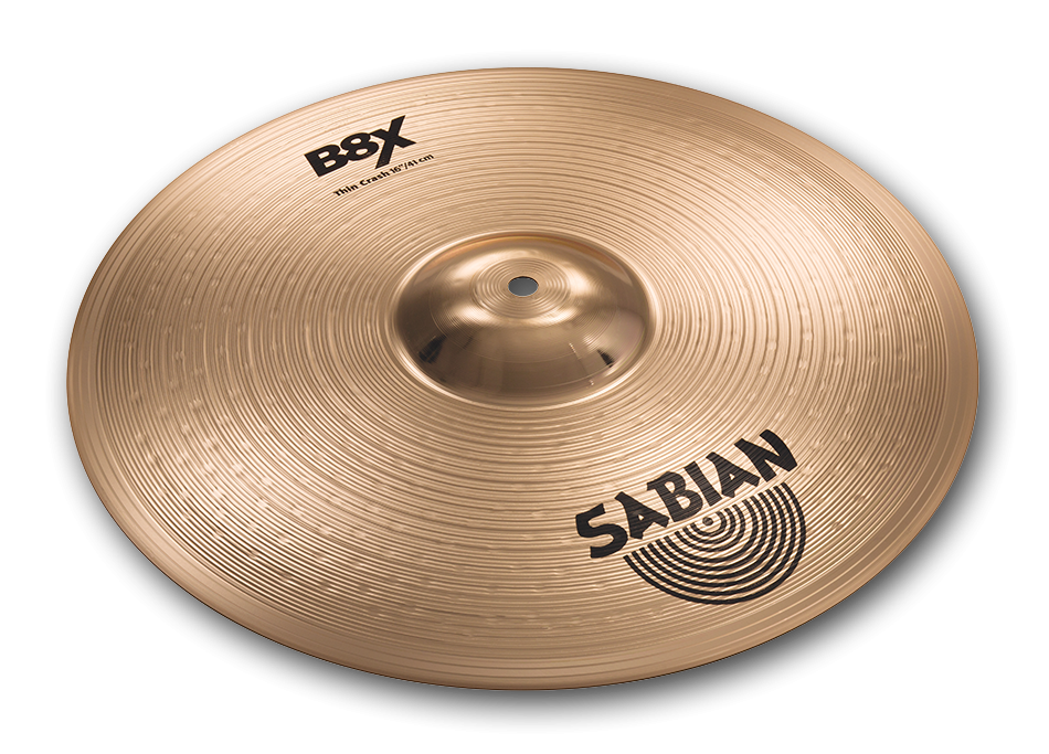 Sabian B8X 16" Thin Crash (41606X)