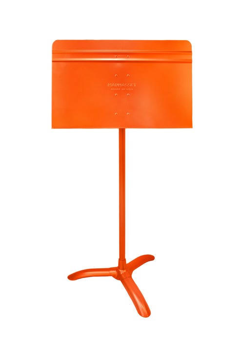 Manhasset Symphony Music Stand - Orange Gloss