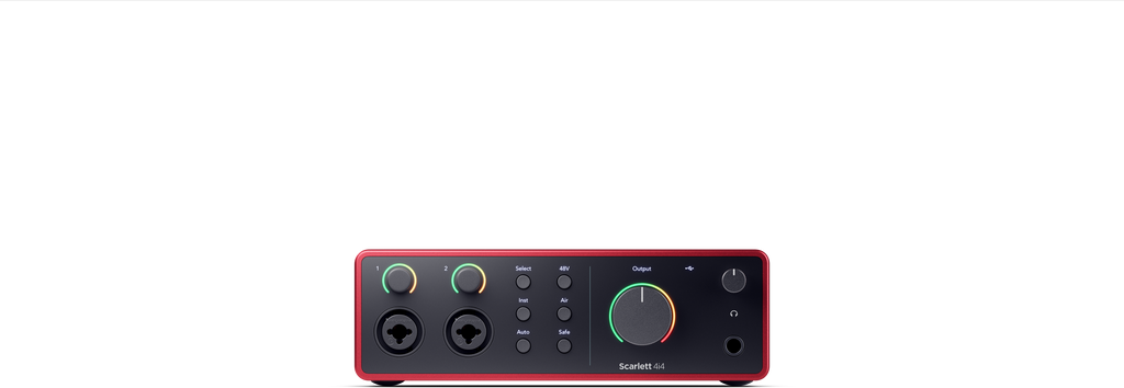 Focusrite Scarlett 4i4 4th Gen USB Audio Interface