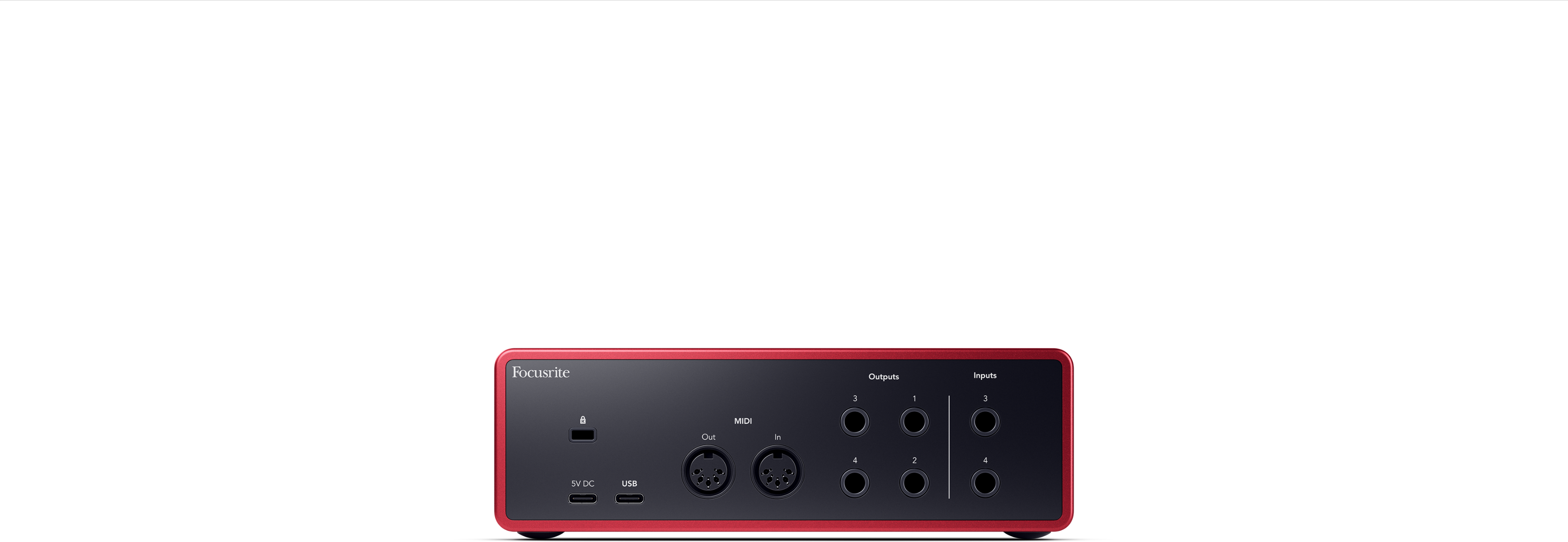 Focusrite Scarlett 4i4 4th Gen USB Audio Interface