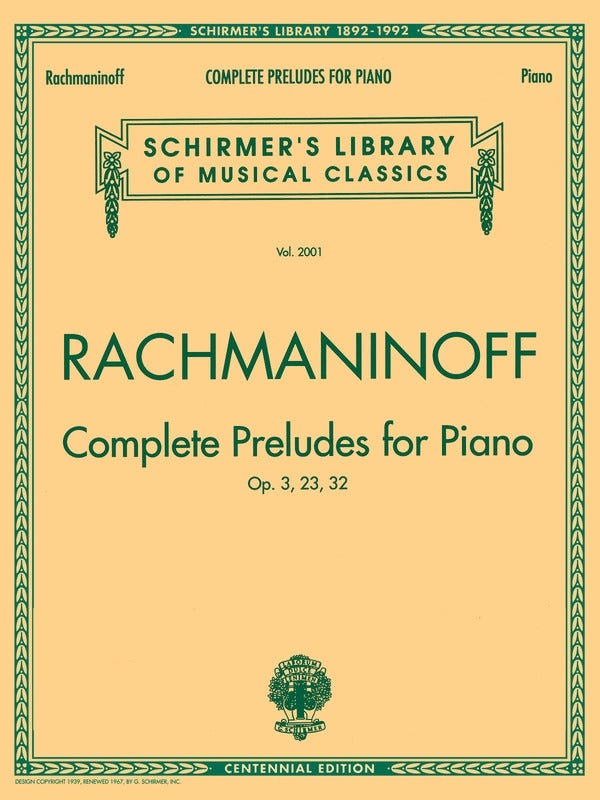 Rachmaninoff - Complete Preludes For Piano