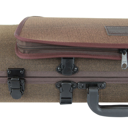 Gewa Bio-A Oblong Violin Case w/Sheet Music Pocket - Beige