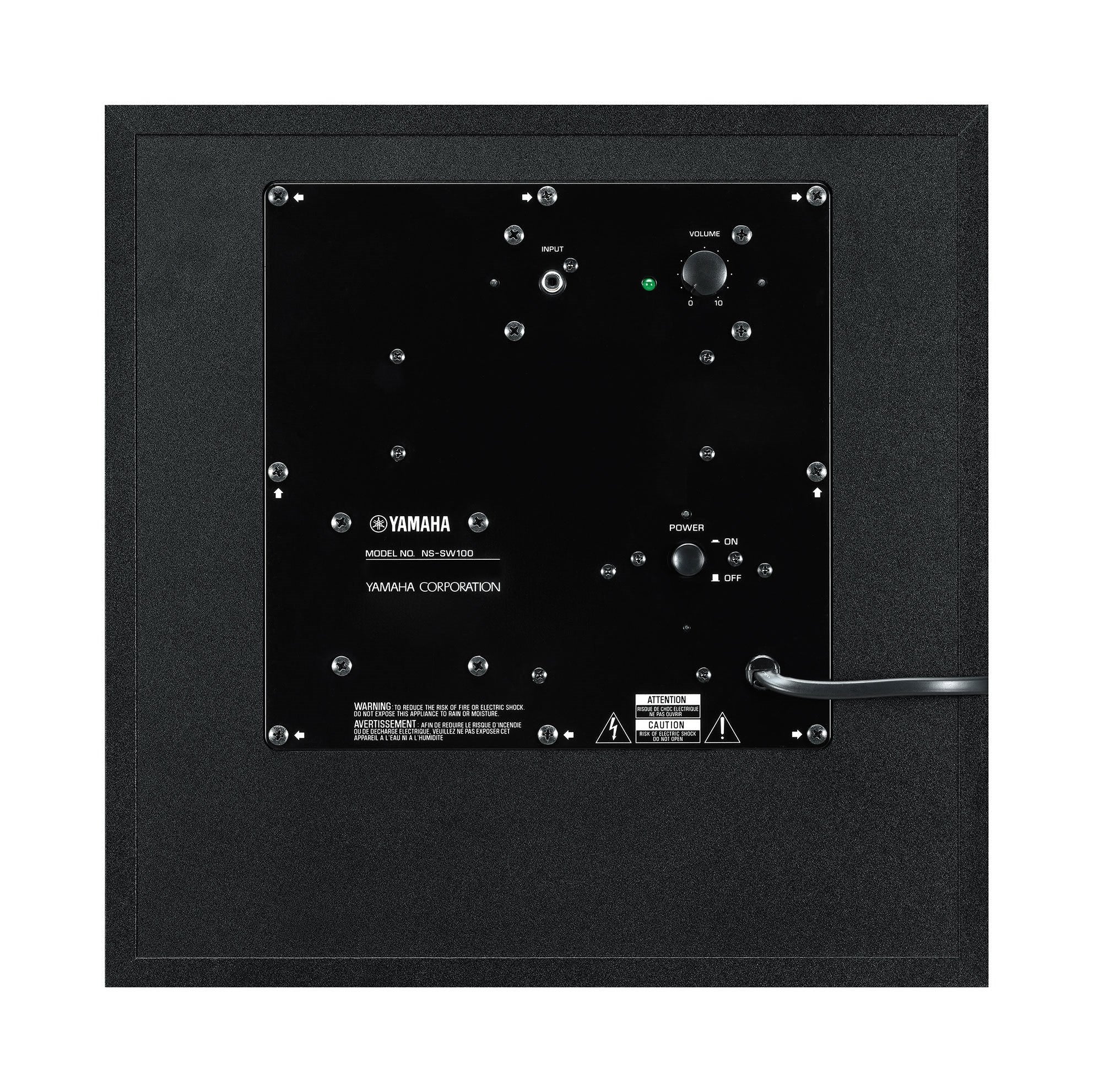 Yamaha KS-SW100 Compact 8" Subwoofer for Keyboard Instruments