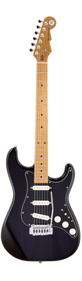 Reverend Gil Parris Signature GPS Electric Guitar - Midnight Black MN