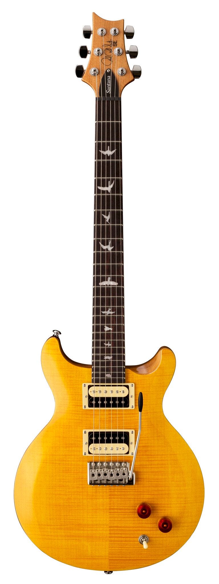Paul Reed Smith (PRS) SE Santana Signature w/Bag - Santana Yellow