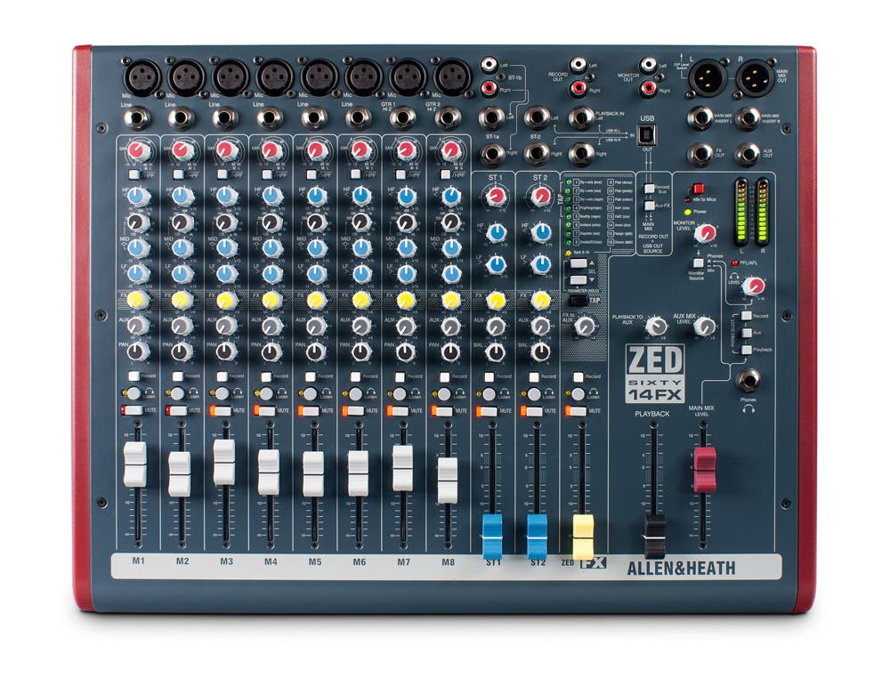 Allen and Heath ZED60-14FX Mixer