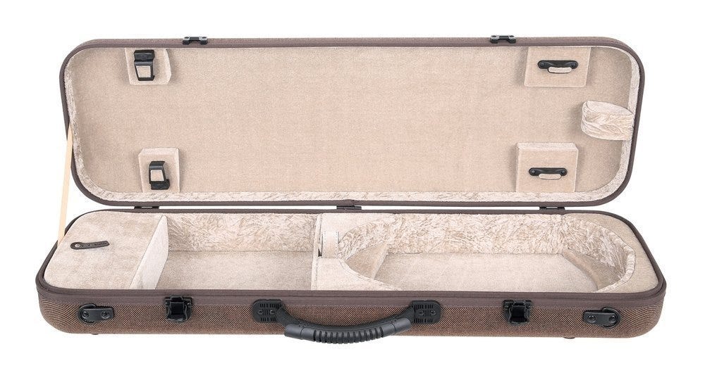 Gewa Bio-A Oblong Violin Case w/Sheet Music Pocket - Beige