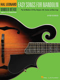 Easy Songs For Mandolin Bk Only