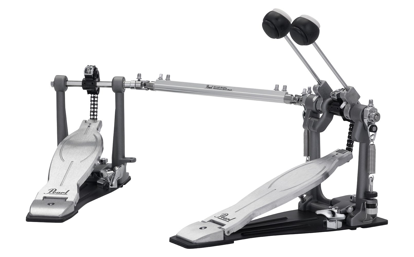 Pearl P-1032 Eliminator: Solo Black DOUBLE Bass Drum Pedal