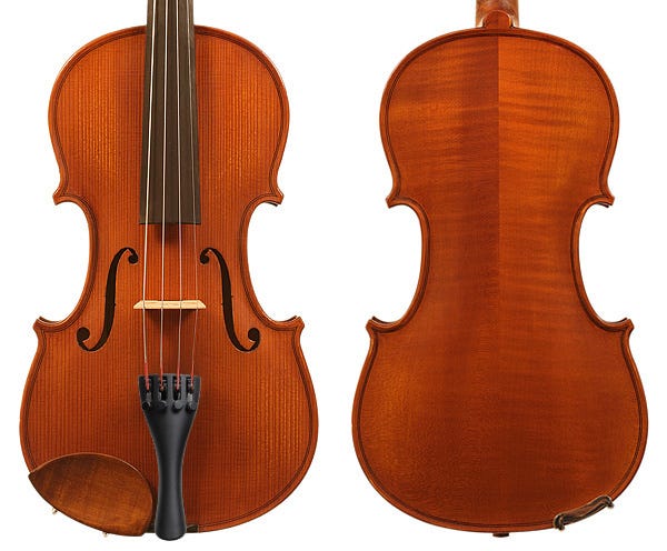 ST ROMANI II BY GLIGA VIOLIN OUTFIT SET UP WITH OPAL CLARENDON STRINGS 4/4