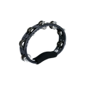 Meinl HH Moulded Tambourine - Steel Jingles - 2R - Black