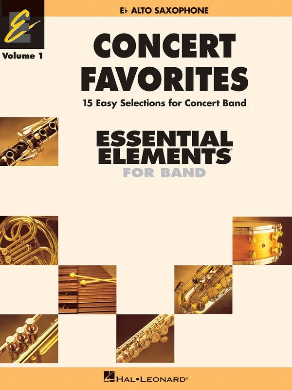 Concert Favourites Bk 1 Alto Sax
