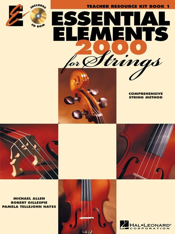 Essential Elements 2000 Str Teacher Resource Kit
