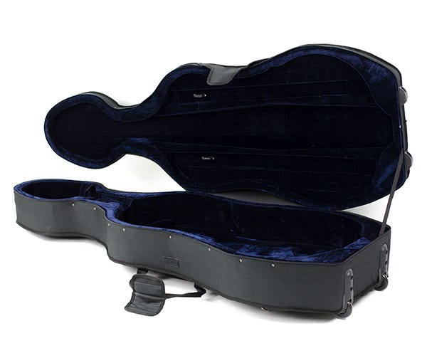 TG 3/4 Size Lightweight Cello Case with Wheels