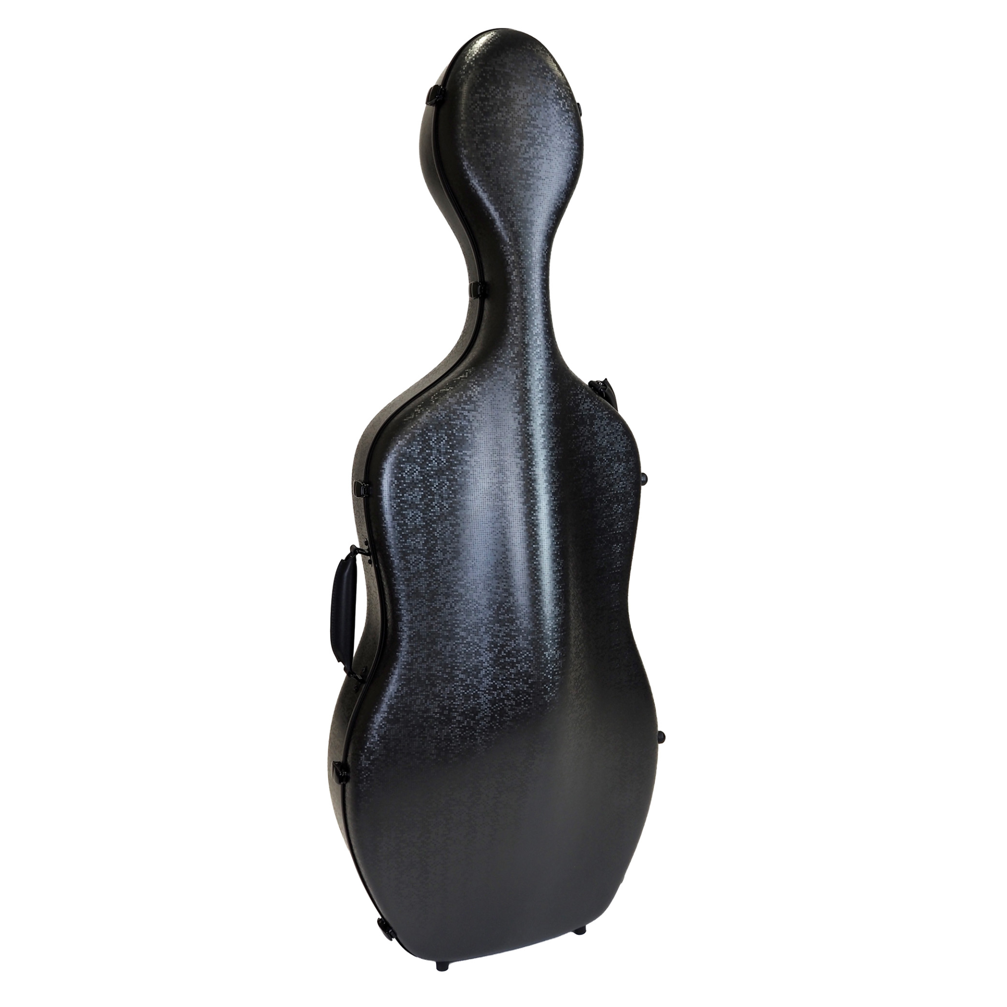 HQ CELLO CASE 4/4 WITH WHEELS - DIGI BLACK