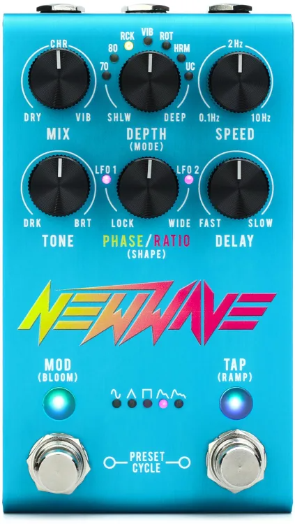 Jackson Audio NEW WAVE Analog Chorus / Vibrato Pedal