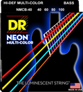 Dr NMBC-45 Hi-Def Neon Multi-Color Bass Set - 45-105
