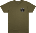 Fender Stratocaster 70th Anniversary Badge Tee - Olive - S